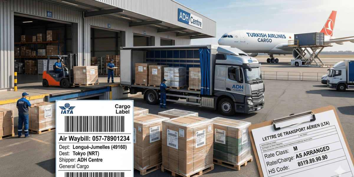 Camion complet 13m60 pour transport de fret